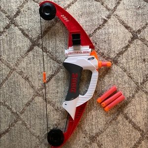 Nerf Bow and Arrow with mega nerf bullets